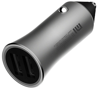 Xiaomi Mi Car Charger Pro (серебро)